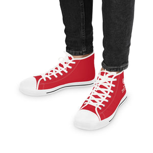 FI - Adult High Top Sneakers - Red