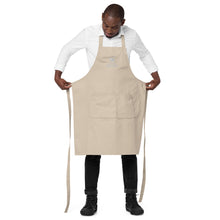 Load image into Gallery viewer, FI - Adult Organic Cotton Apron - Embroidered