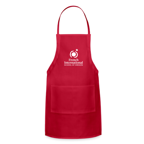 FIS - Adult Adjustable Apron - red